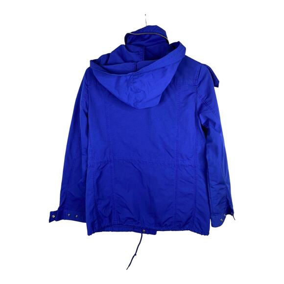 Tatras Womens Aurora Hooded Military Utility Jacket Blue size Small Medium - Picture 3 of 15